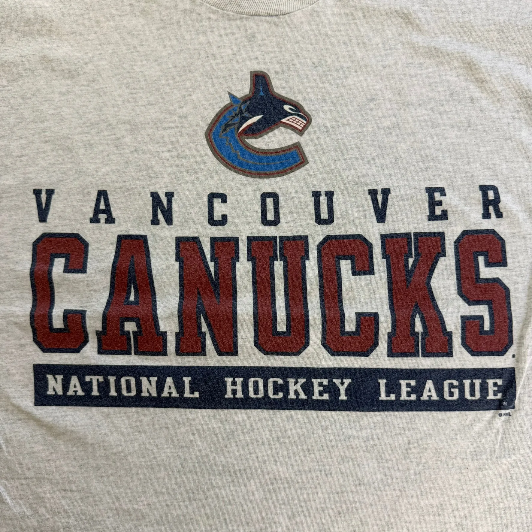 J- Vintage Vancouver Canucks NHL Logo Graphic Single Stich Tee - L sold by HG Vintage product image thumbnail 2