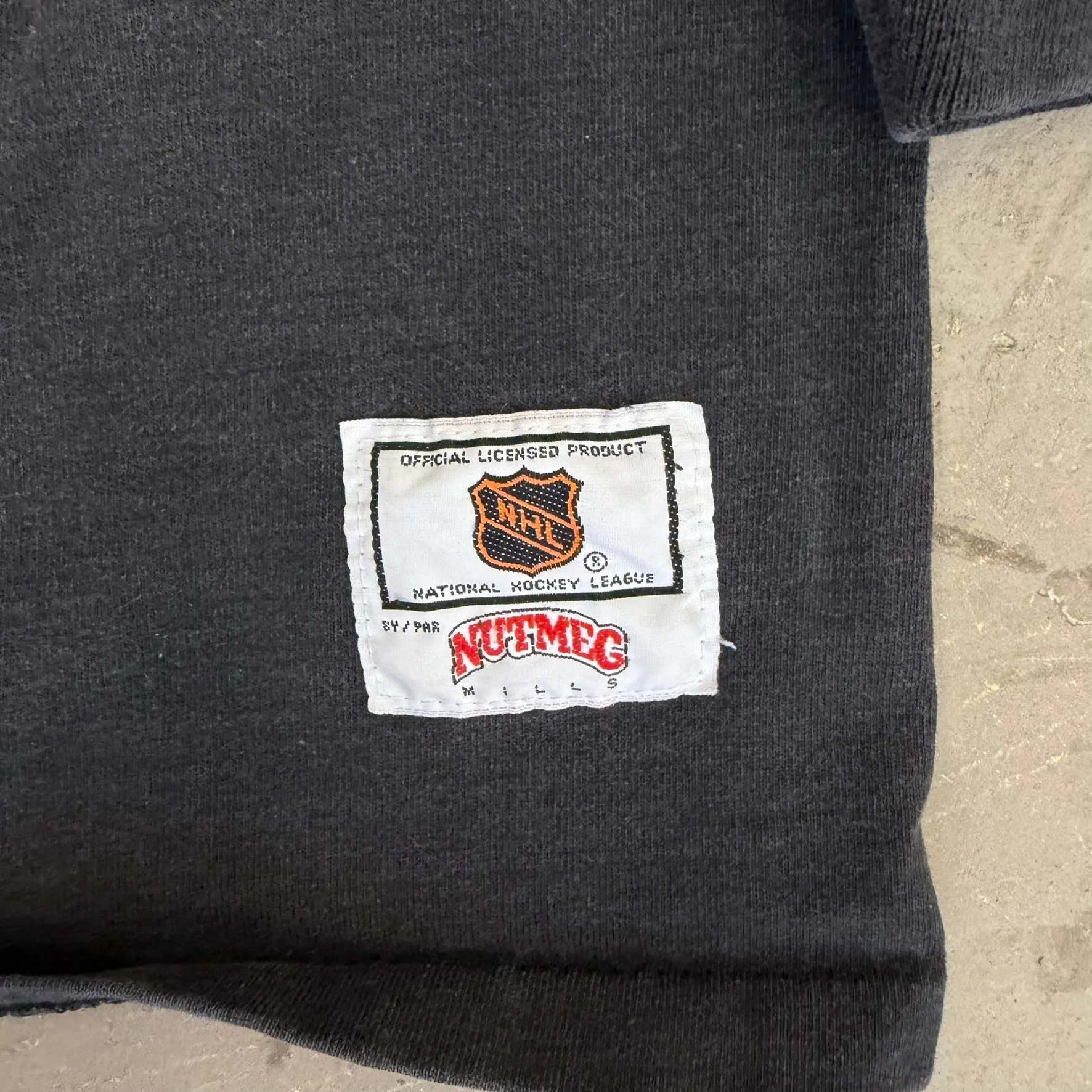 J- Vintage Boston Bruins NHL CCM Logo & Text Long Sleeve Tee - XL sold by HG Vintage product image thumbnail 5