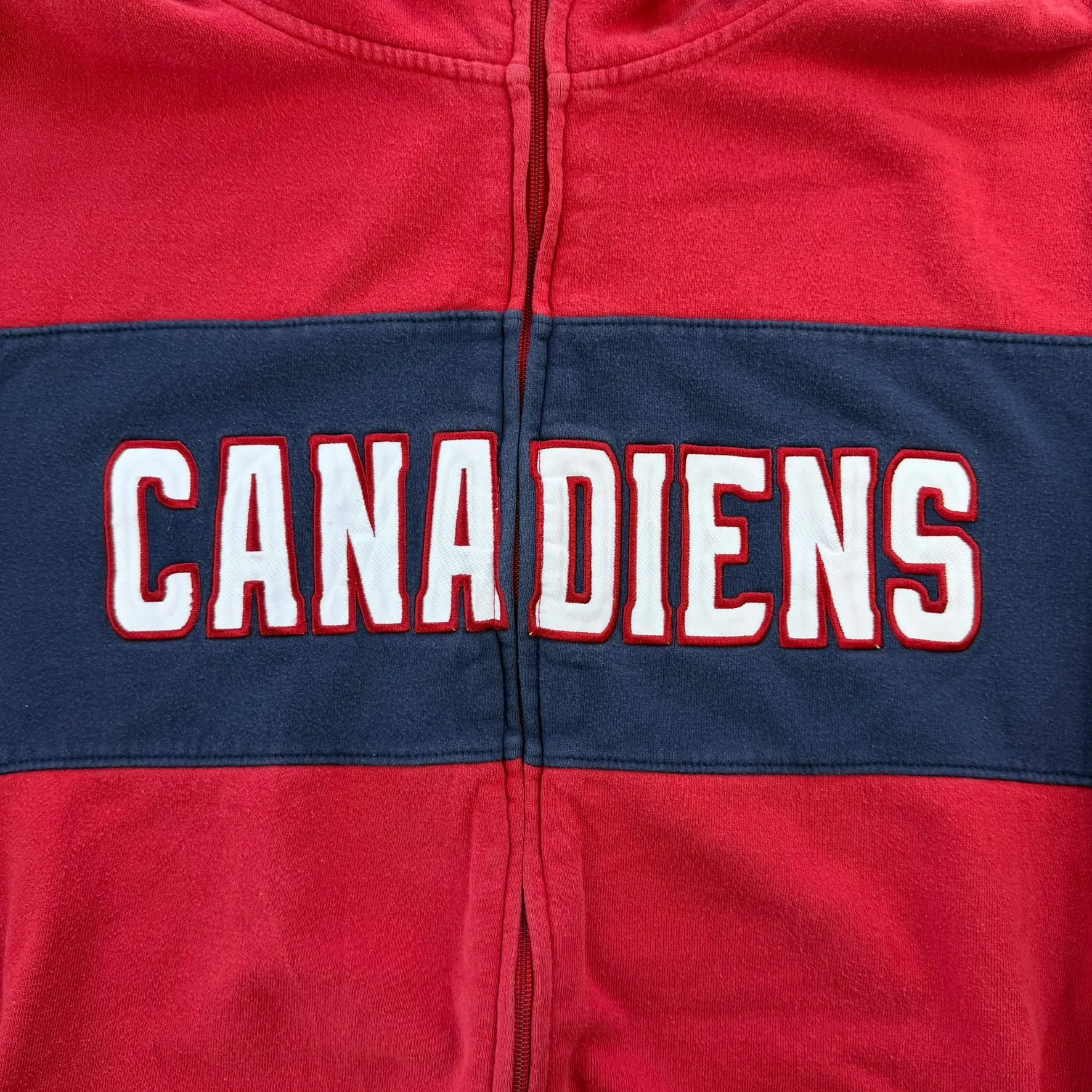 J- Vintage Montreal Canadiens NHL Reebok Embroidered Logo Zip Up Hoodie - XL sold by HG Vintage product image thumbnail 2