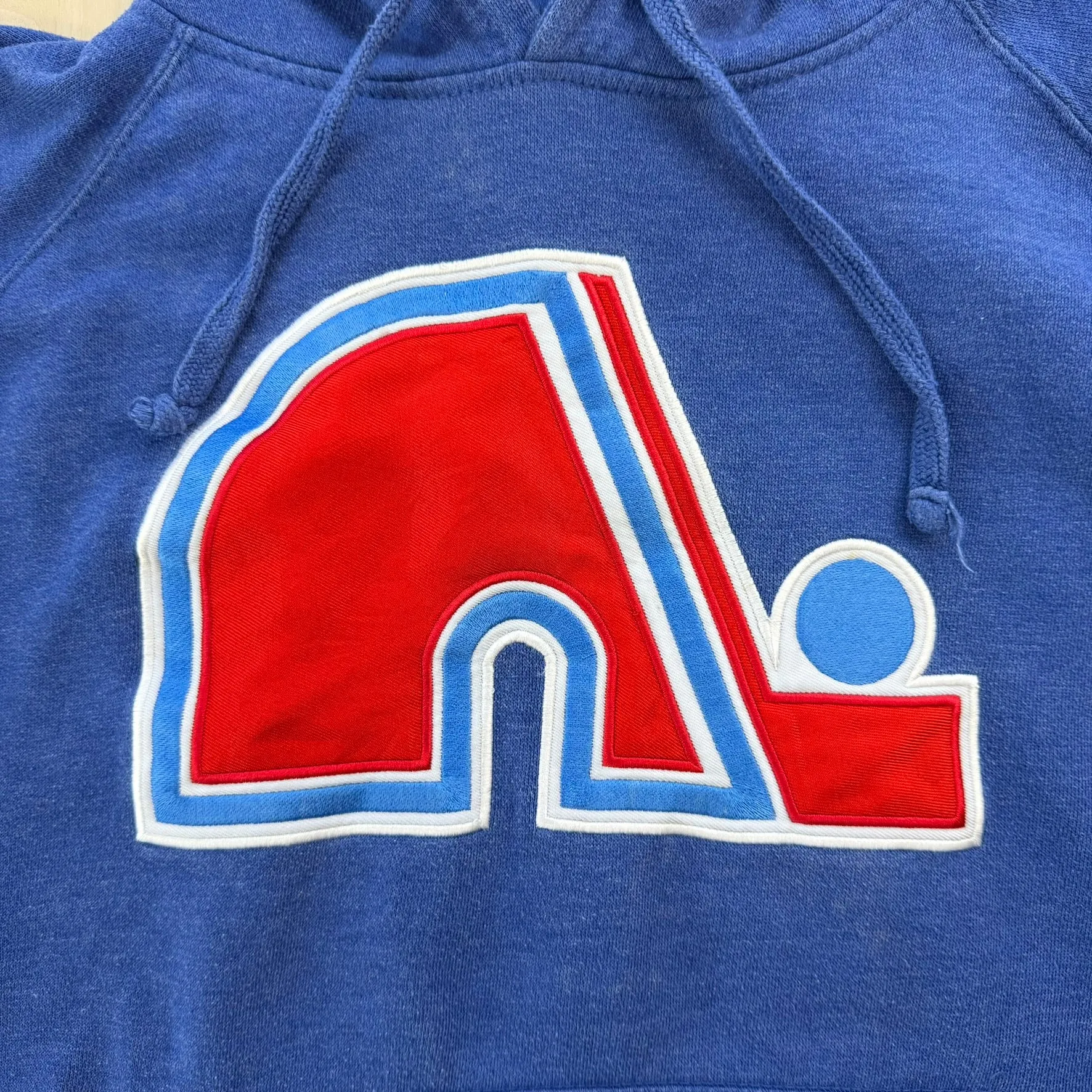 J- Vintage Quebec Nordiques NHL Old Time Hockey Embroidered Logo Hoodie - M sold by HG Vintage product image thumbnail 2