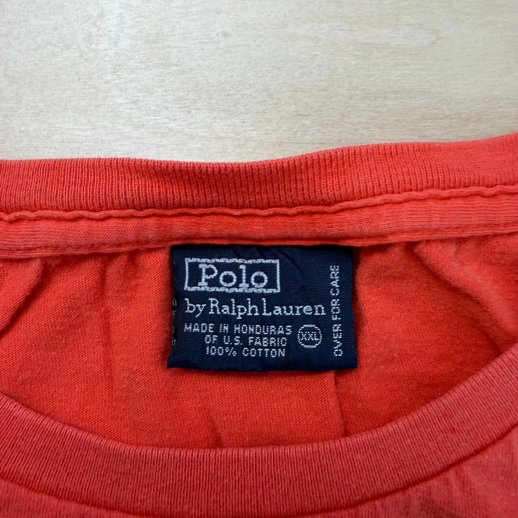 J- Vintage Polo Ralph Lauren Embroidered Logo Single Stitch Tee - 2XL sold by HG Vintage product image thumbnail 5