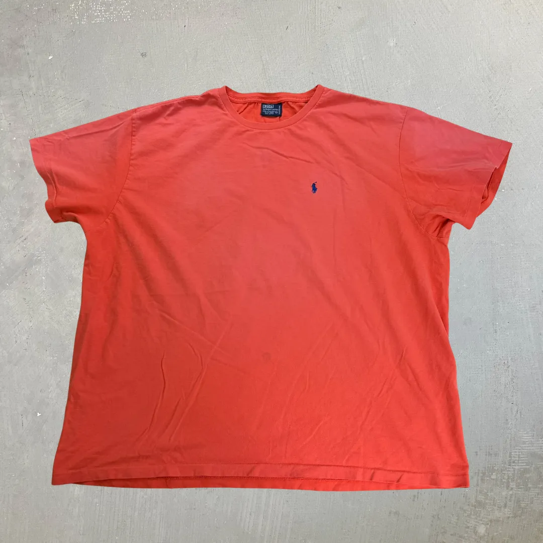 J- Vintage Polo Ralph Lauren Embroidered Logo Single Stitch Tee - 2XL sold by HG Vintage