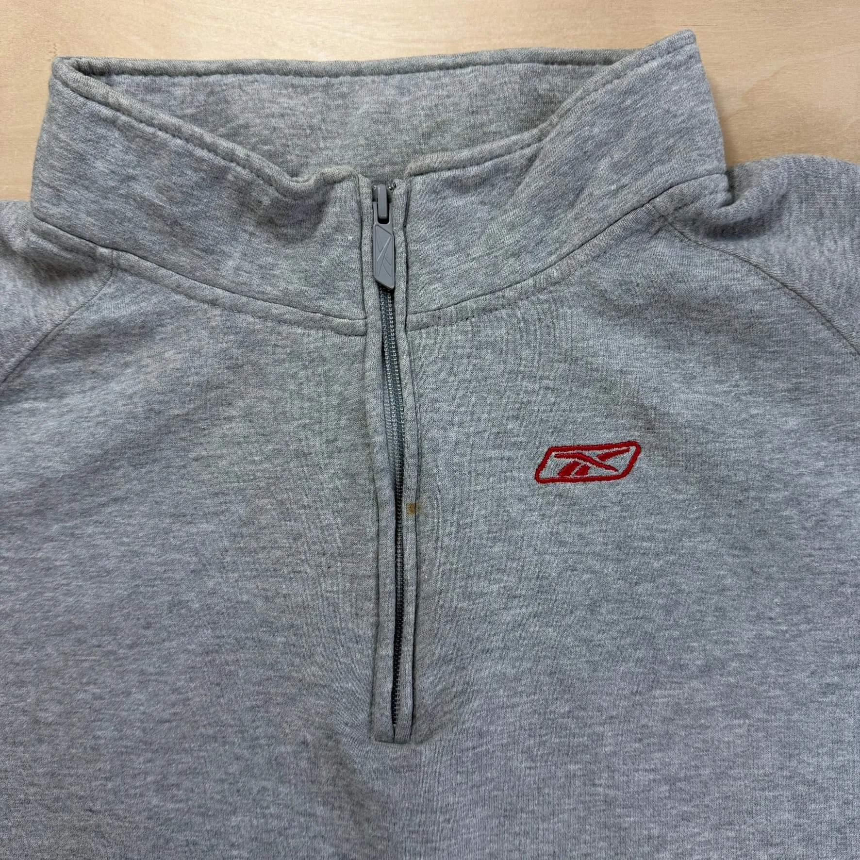 J- Vintage Reebok Embroidered Logo Quarter Zip Crewneck - 2XL sold by HG Vintage product image thumbnail 2