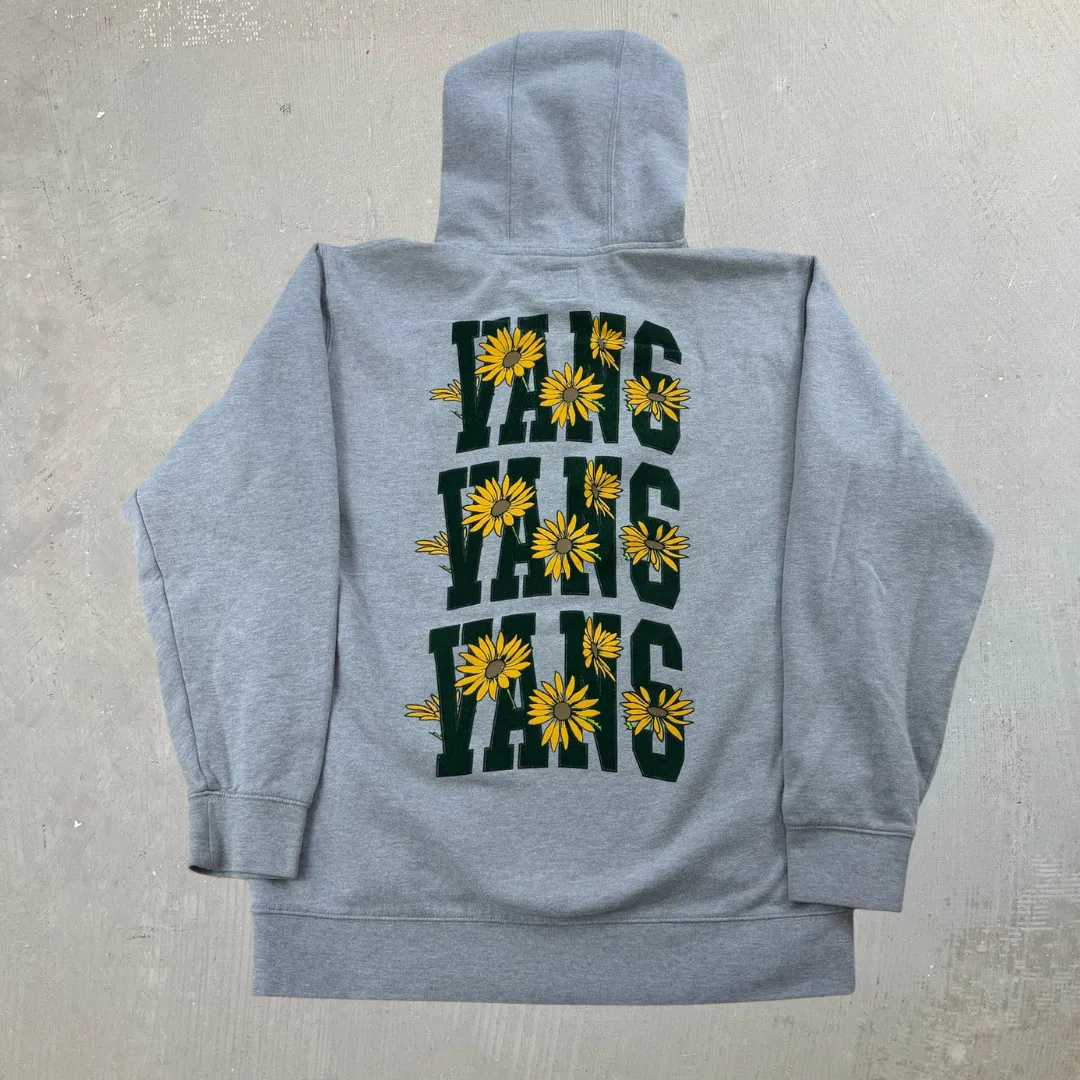 J- Vans Sun Flower Graphic & Text Hoodie - M sold by HG Vintage product image thumbnail 2