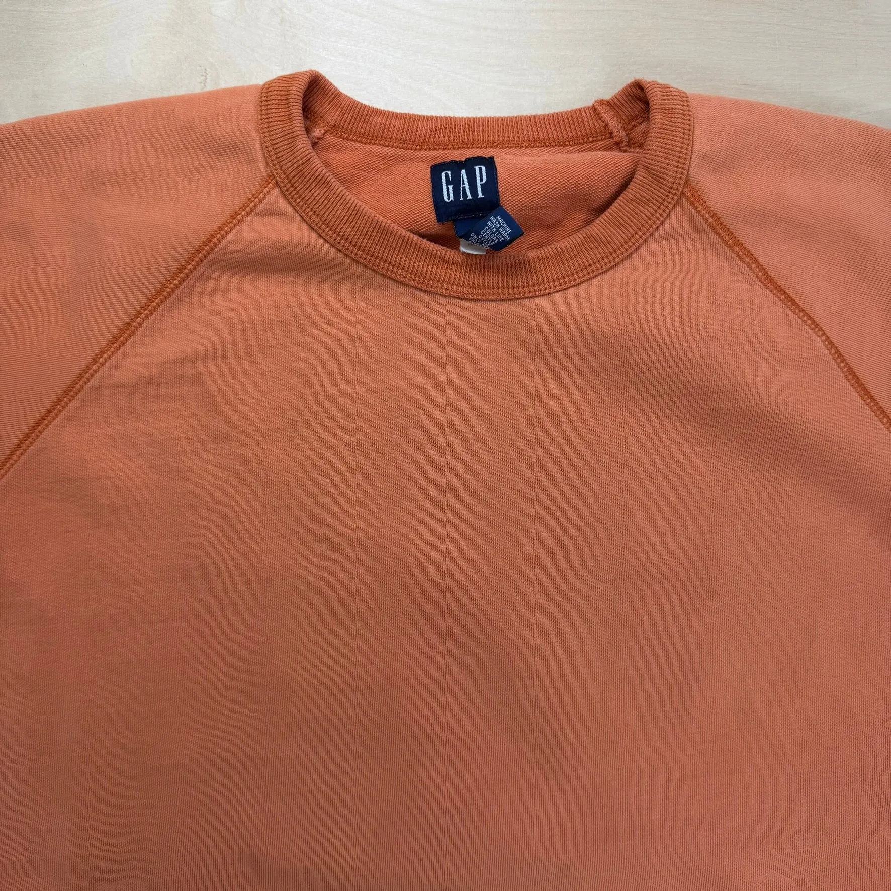 J- Vintage GAP Blank Orange Crewneck - 2XL sold by HG Vintage product image thumbnail 2