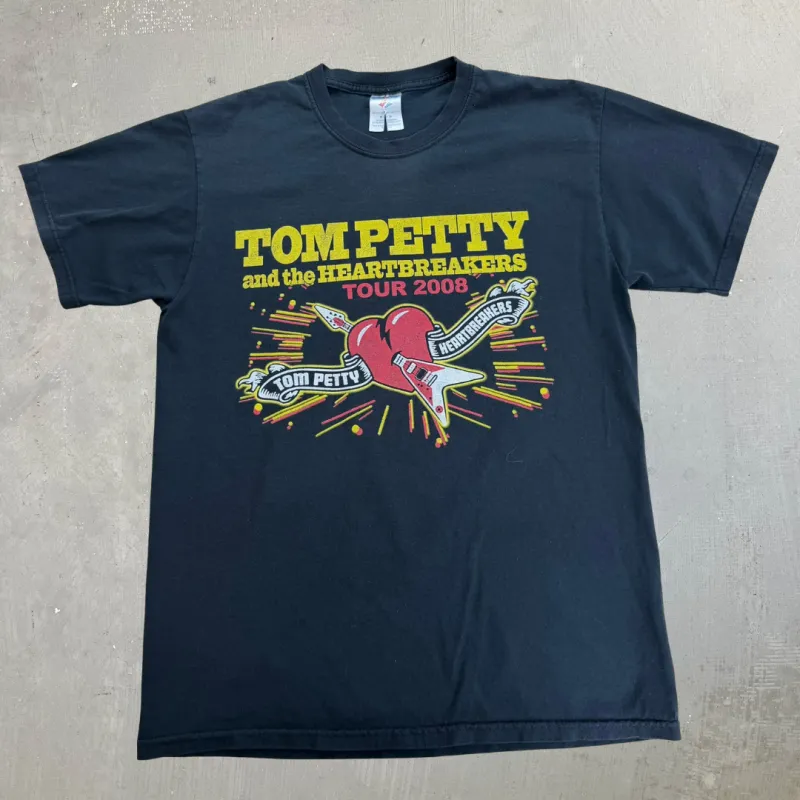 J- Vintage '08 Tommy Petty & The Heartbreakers Tour Tee - M made by HG Vintage