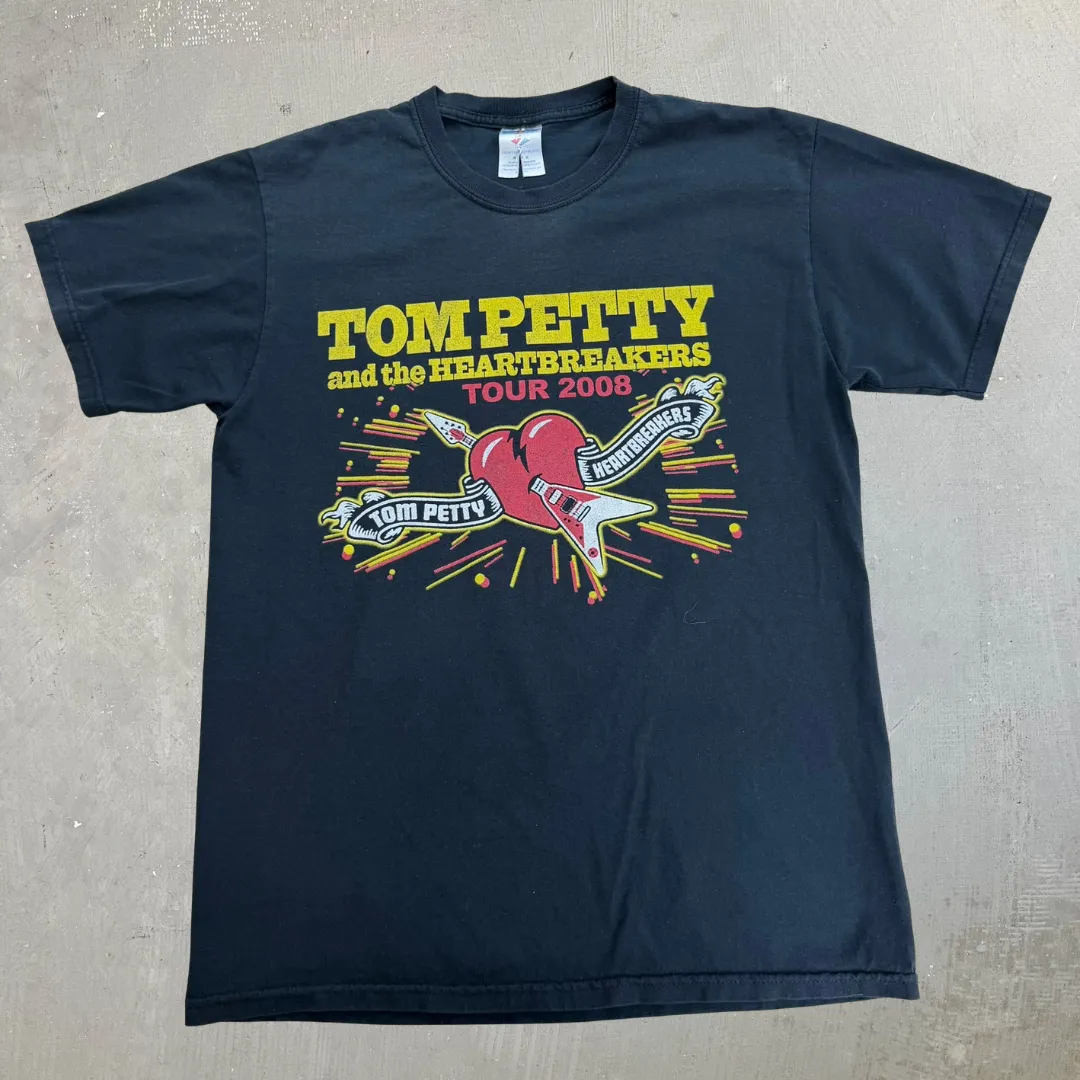 J- Vintage '08 Tommy Petty & The Heartbreakers Tour Tee - M sold by HG Vintage