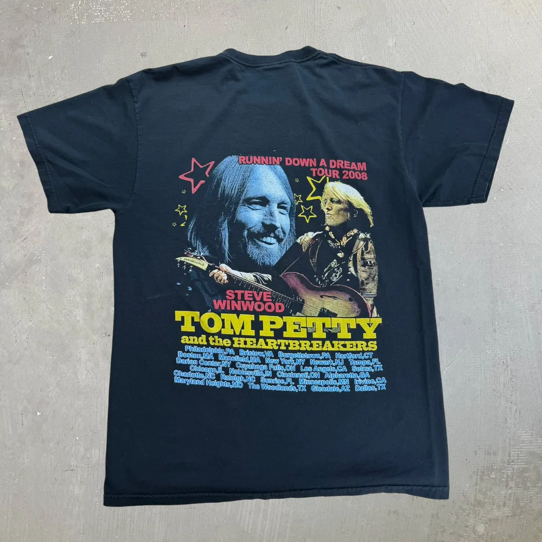 J- Vintage '08 Tommy Petty & The Heartbreakers Tour Tee - M sold by HG Vintage product image thumbnail 3
