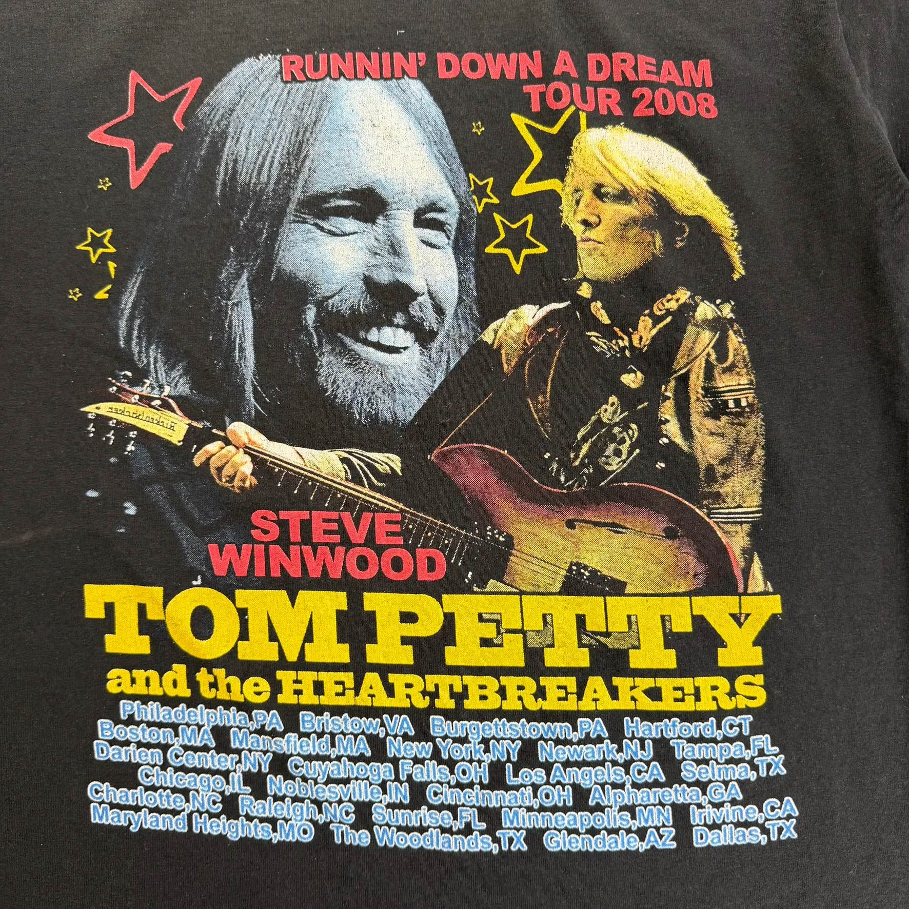 J- Vintage '08 Tommy Petty & The Heartbreakers Tour Tee - M sold by HG Vintage product image thumbnail 4