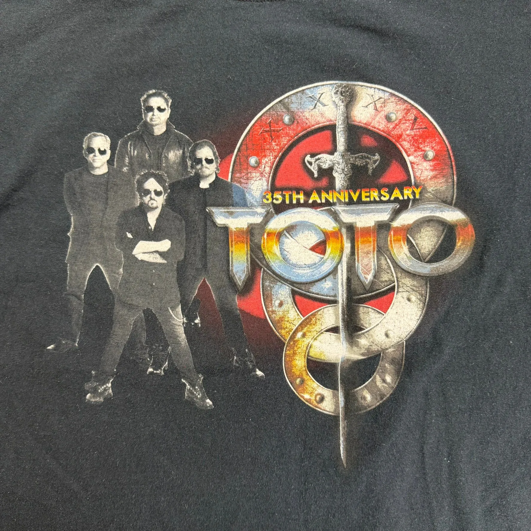 J- '14 Toto 35th Anniversary Tour Picture Tee - L sold by HG Vintage product image thumbnail 2