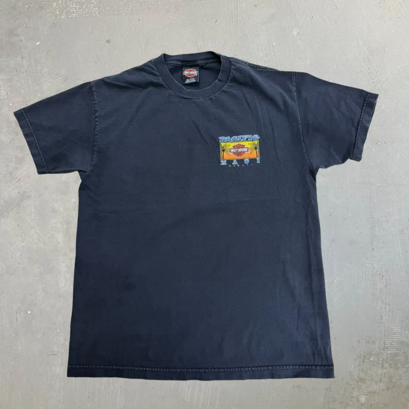 J- Vintage '99 Harley Davidson Maui Hawaii Made In USA Graphic Tee - L sold by HG Vintage