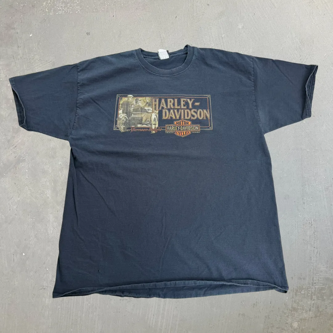 J- Vintage '14 Harley Davidson Medicine Hat Alberta Graphic Tee - 2XL sold by HG Vintage