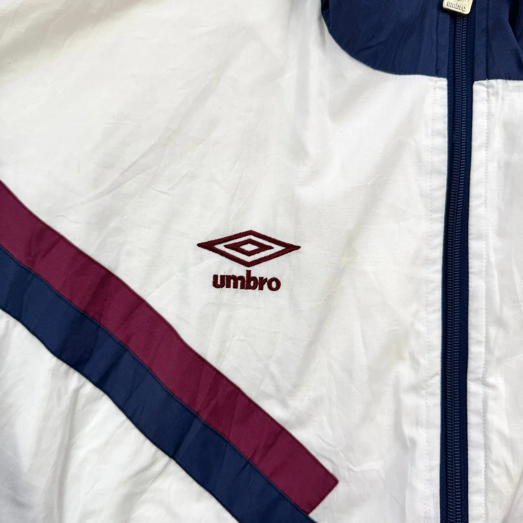 J- Vintage Umbro Aston Villa FC Lightweight Zip Up Jacket - L sold by HG Vintage product image thumbnail 3