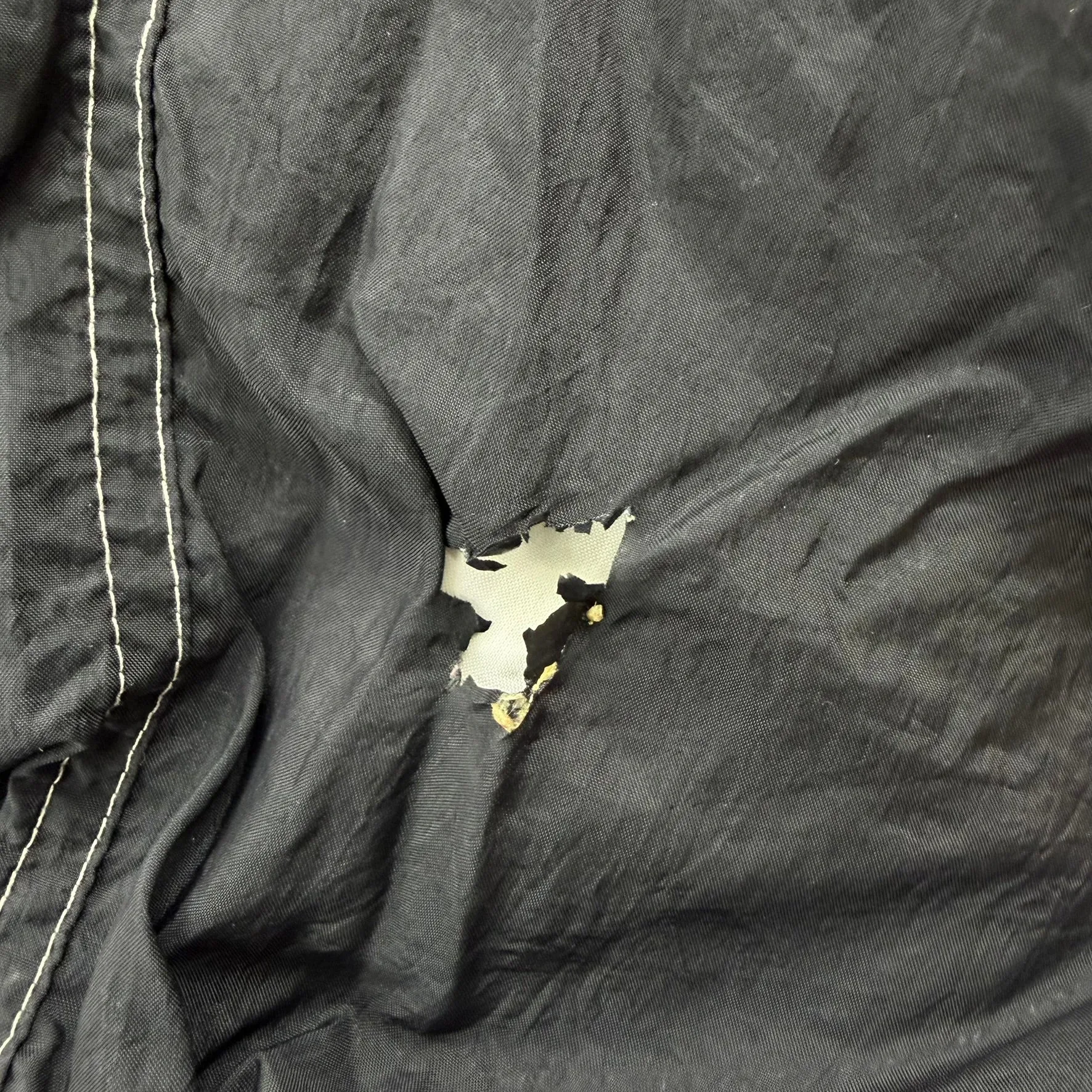 J- Vintage Nike 90s Embroidered Swoosh Black Lightweight Hooded Jacket - 2XL sold by HG Vintage product image thumbnail 4