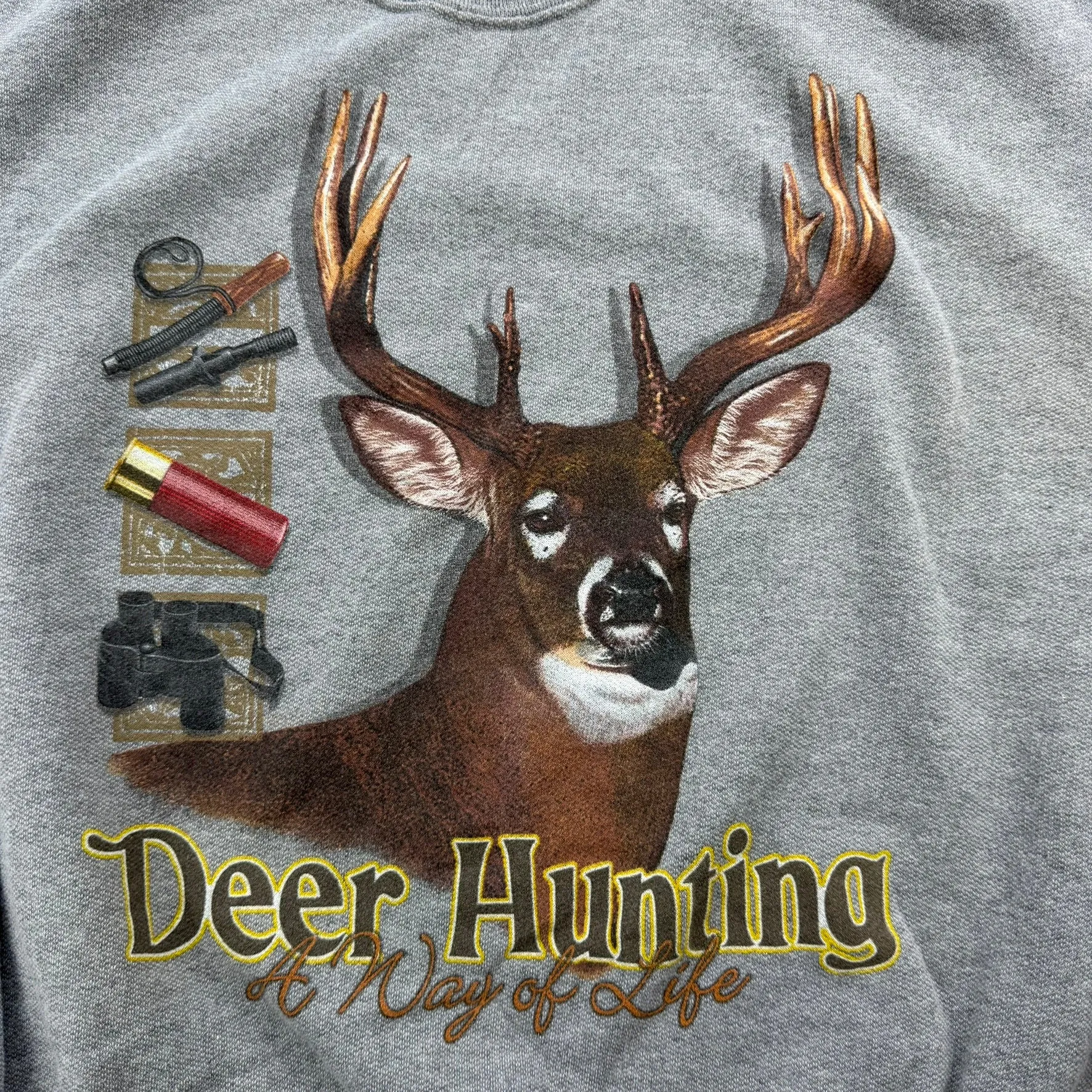 J- Vintage Deer Hunting A Way Of Life Graphic Crewneck - XL sold by HG Vintage product image thumbnail 2