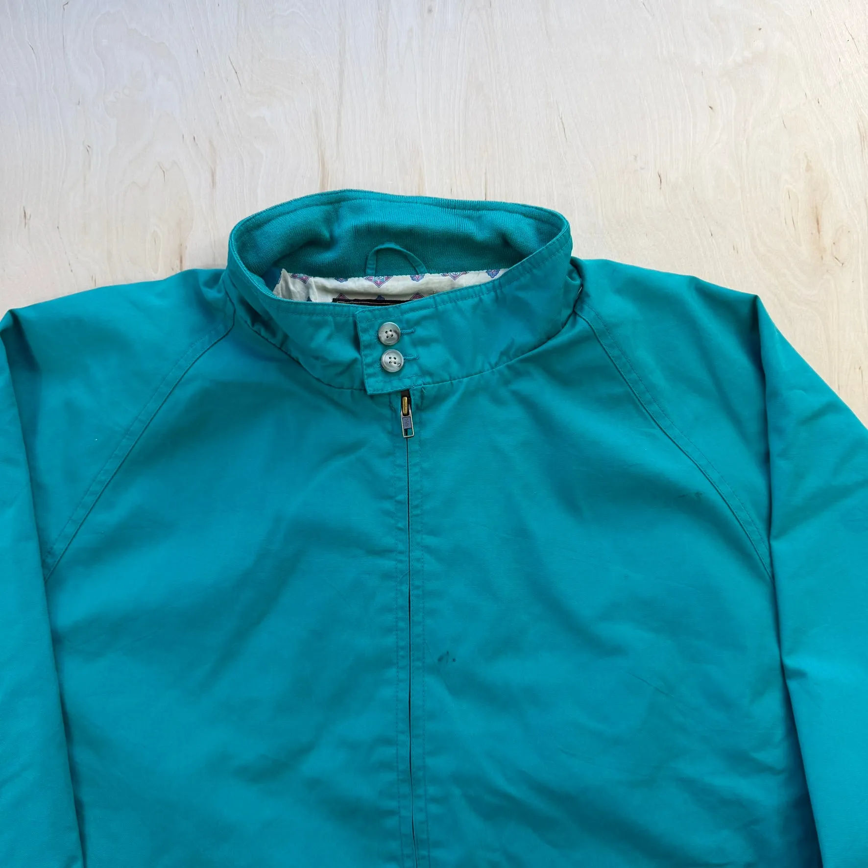 J- Vintage Eddie Bauer Teal Lightweight Zip Up Jacket - XL sold by HG Vintage product image thumbnail 2