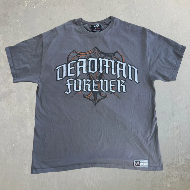 J- Vintage '08 WWE Undertaker Deadman Forever Graphic Tee - XL made by HG Vintage