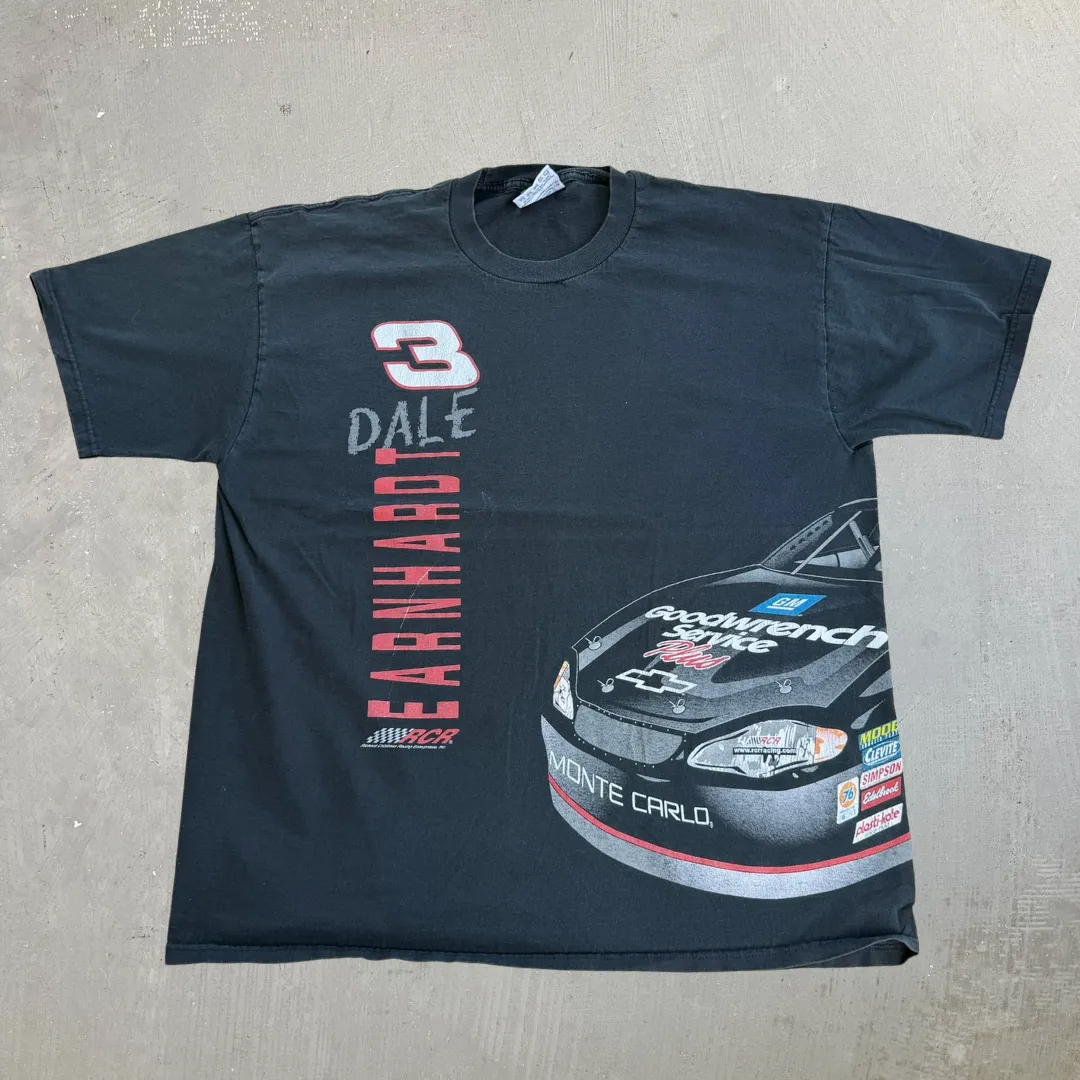J- Vintage Nascar Dale Earnhardt Car Graphic Tee - XL sold by HG Vintage