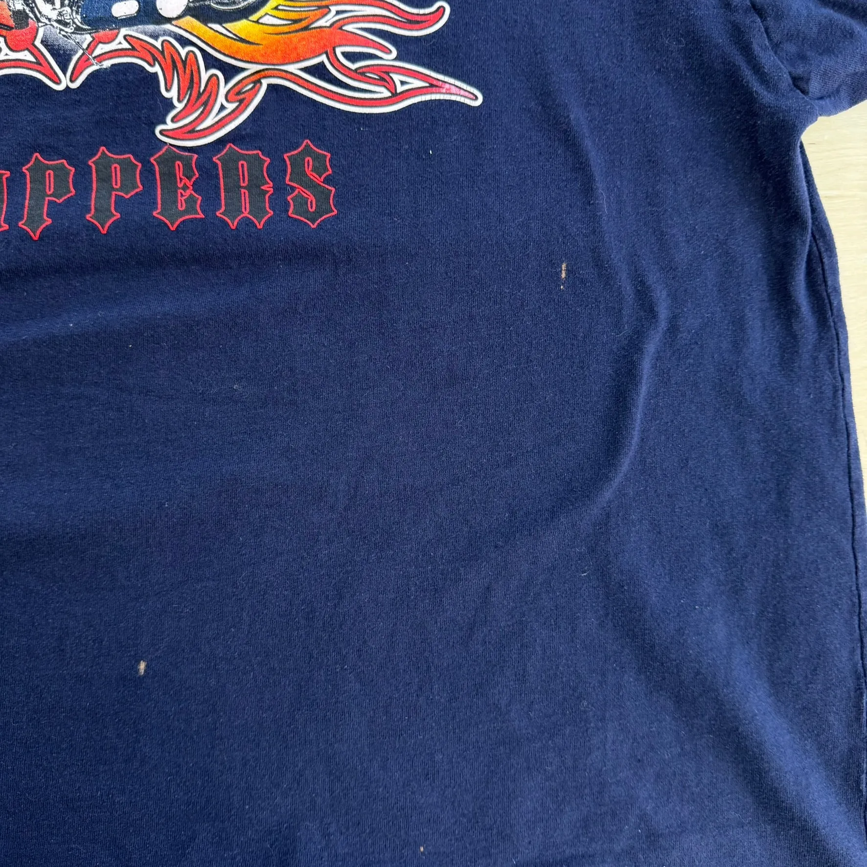 J- Vintage County Choppers Text & Motorcycle Graphic Tee - XL sold by HG Vintage product image thumbnail 4