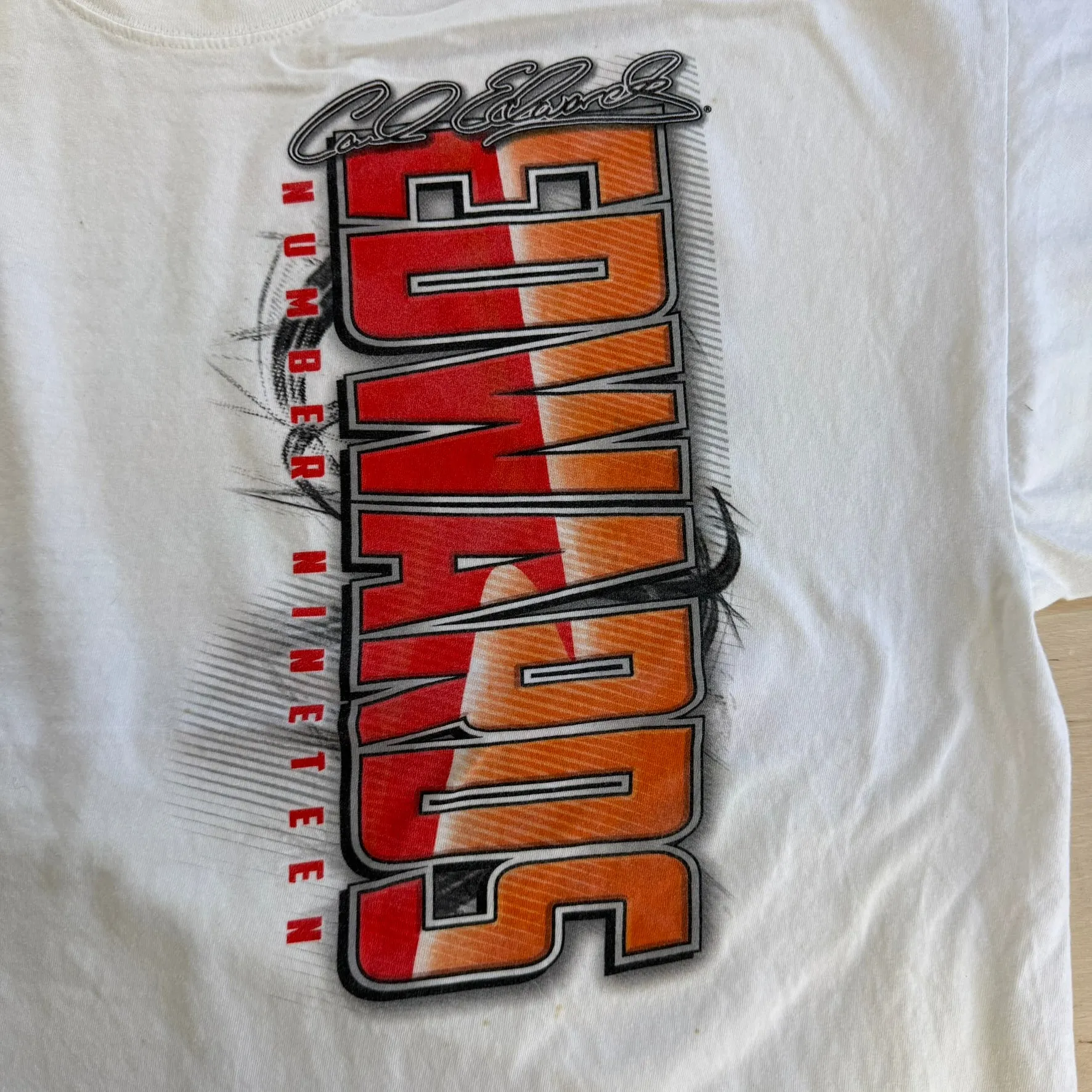 J- Vintage Nascar Carl Edwards Text & Car Graphic Tee - 3XL sold by HG Vintage product image thumbnail 2