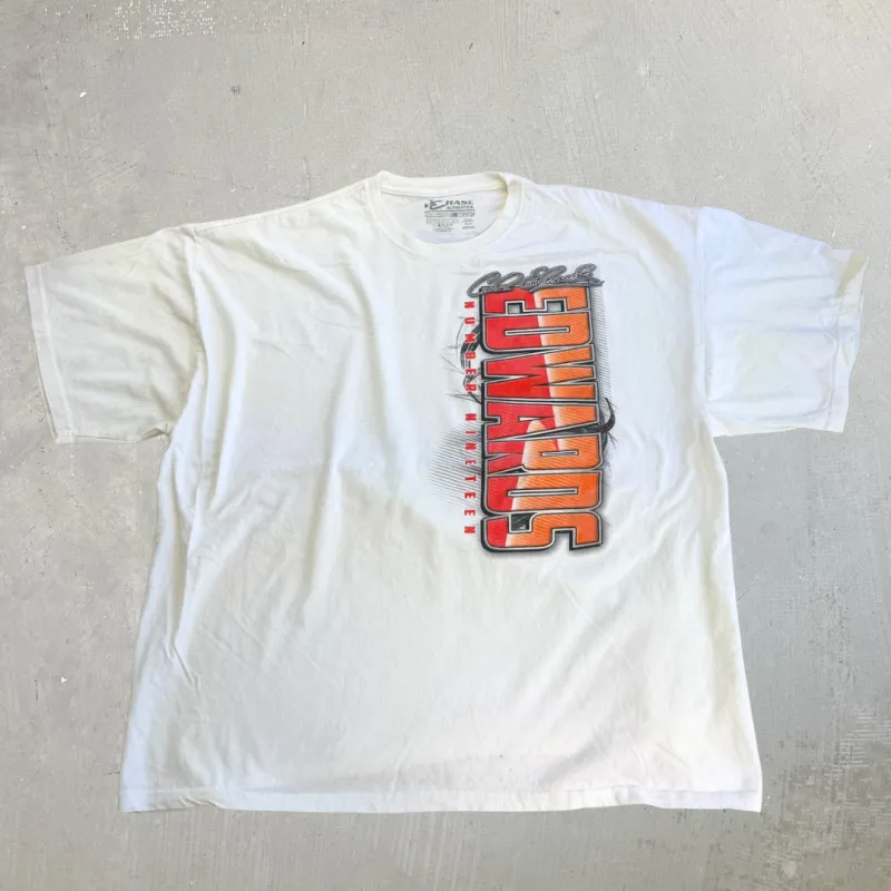 J- Vintage Nascar Carl Edwards Text & Car Graphic Tee - 3XL sold by HG Vintage
