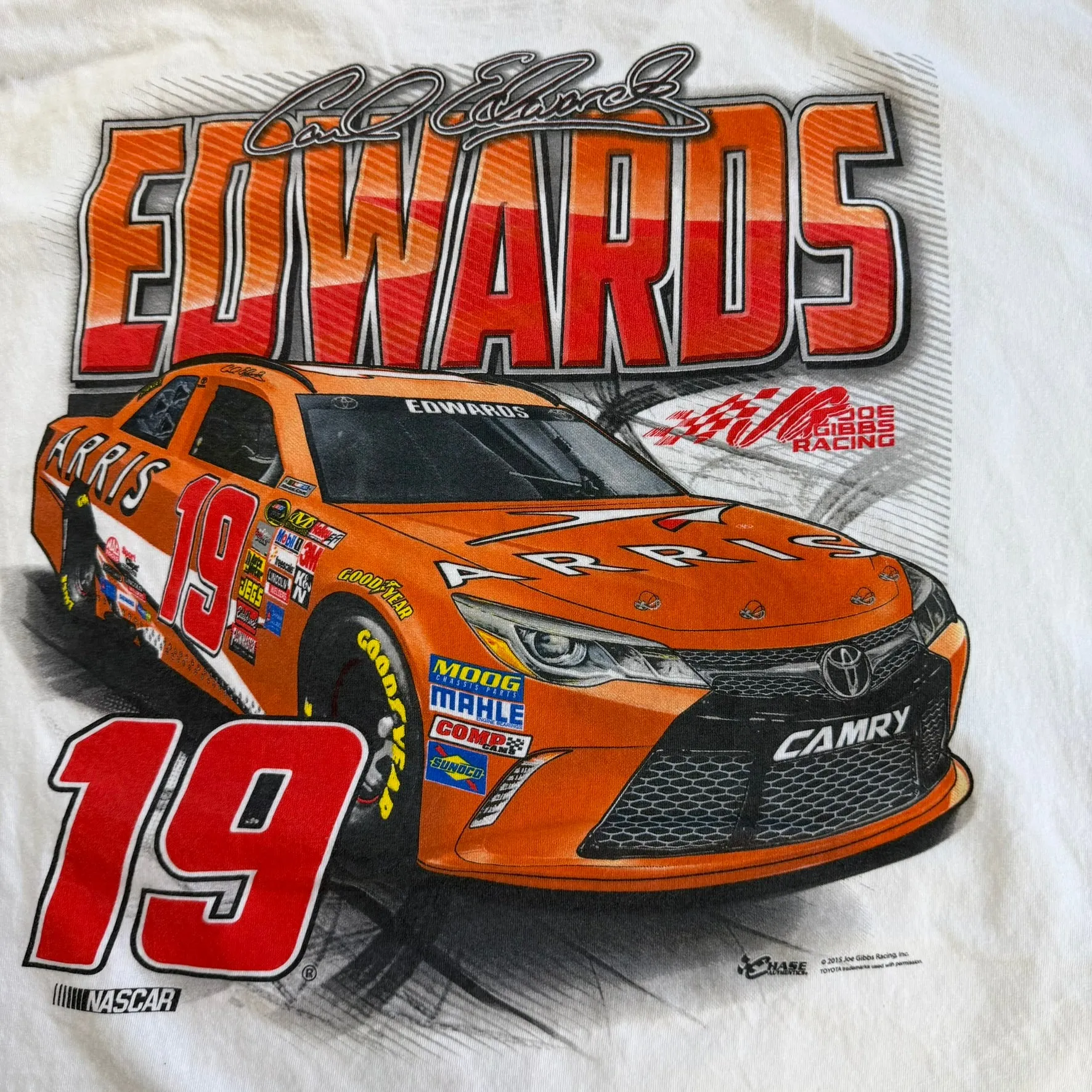 J- Vintage Nascar Carl Edwards Text & Car Graphic Tee - 3XL sold by HG Vintage product image thumbnail 4