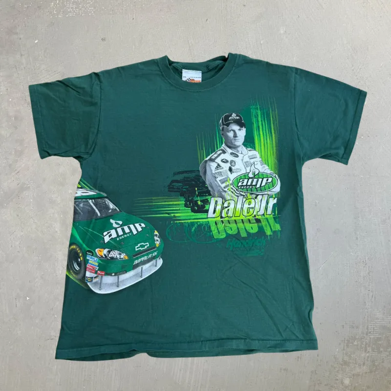 J- Vintage Nascar Dale Jr AMP Energy Car Graphic & Picture Tee - 2XL made by Nascar