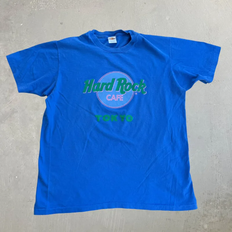 J- Vintage Hard Rock Cafe Tokyo Graphic Single Stitch Tee - L made by Hard Rock Cafe