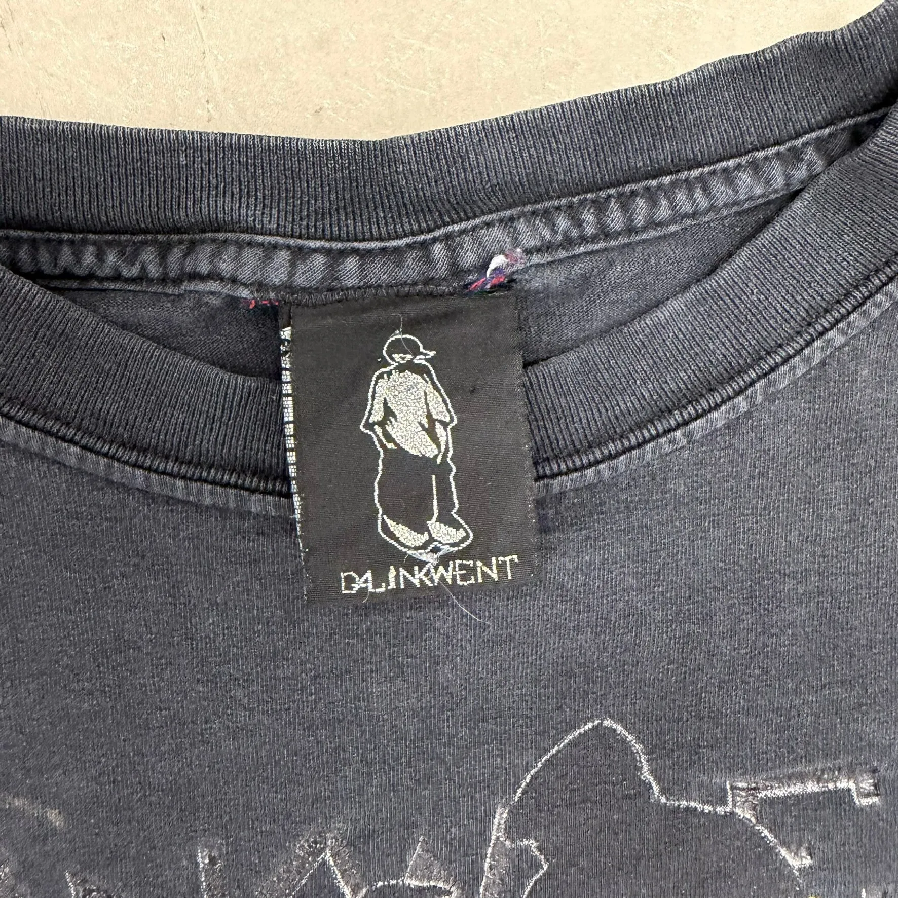 J- Vintage 90s Dalinkwent Hiphopcracy Graphic Long Sleeve Tee - XL sold by HG Vintage product image thumbnail 5