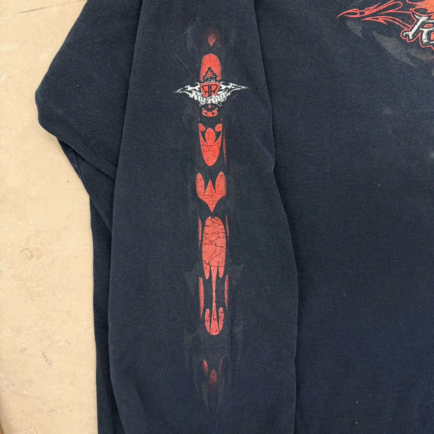 J- Vintage '08 Rigragz Hell On Wheels Graphic Long Sleeve Tee - 2XL sold by HG Vintage product image thumbnail 5