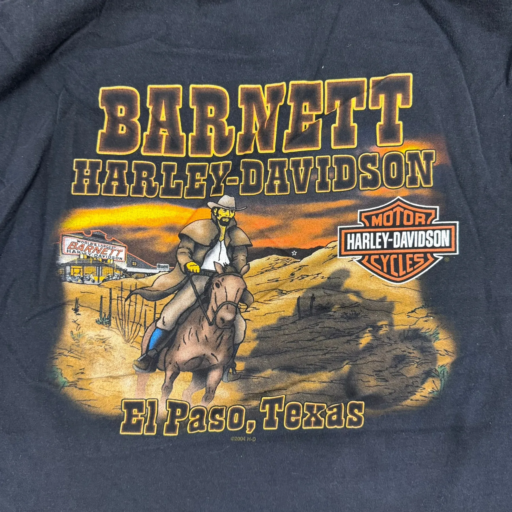 J- Vintage '04 Harley Davidson El Paso Texas Graphic Tee - M sold by HG Vintage product image thumbnail 5