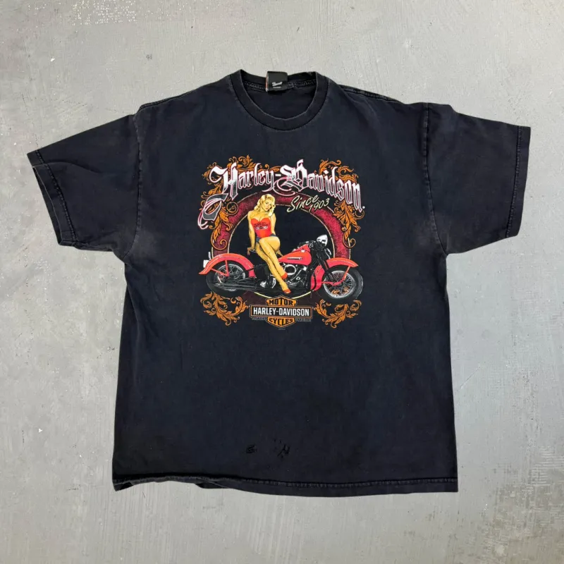 J-  '17 Harley Davidson Vancouver Canada Graphic Tee - XL sold by HG Vintage