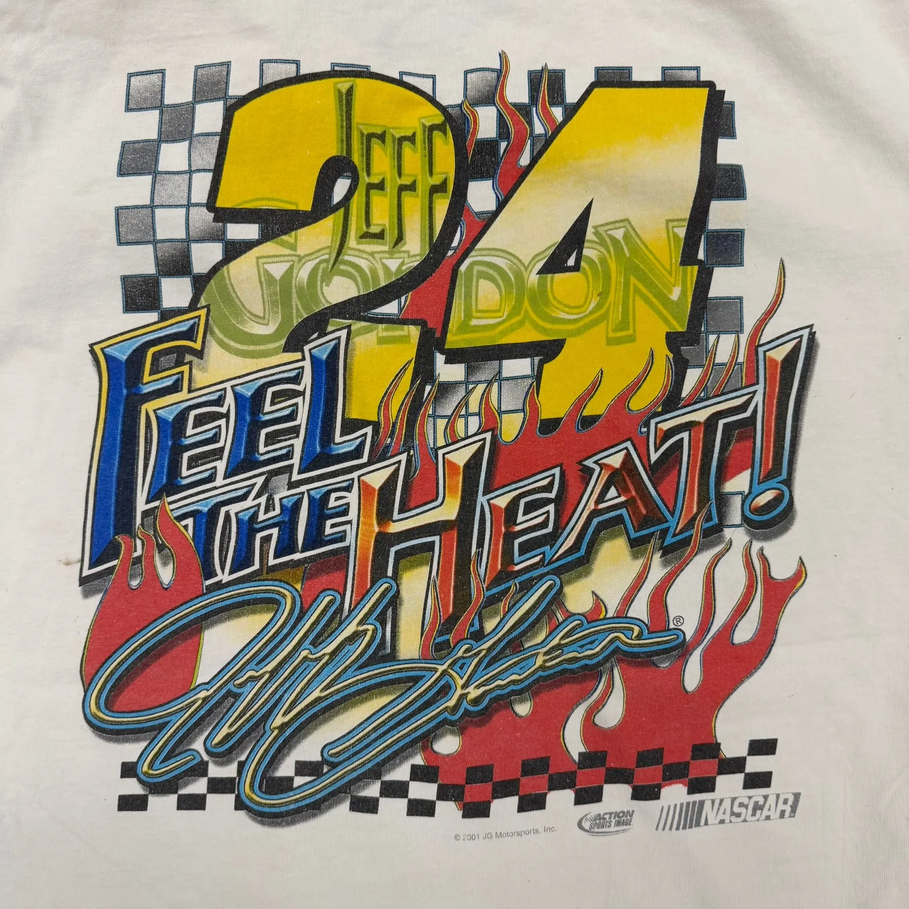J- Vintage '01 Nascar Jeff Gordon Car Graphic Tee - L sold by HG Vintage product image thumbnail 4