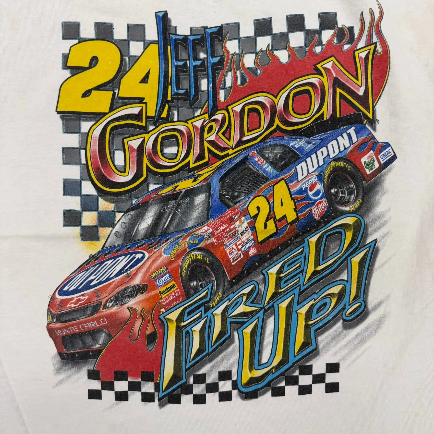 J- Vintage '01 Nascar Jeff Gordon Car Graphic Tee - L sold by HG Vintage product image thumbnail 2
