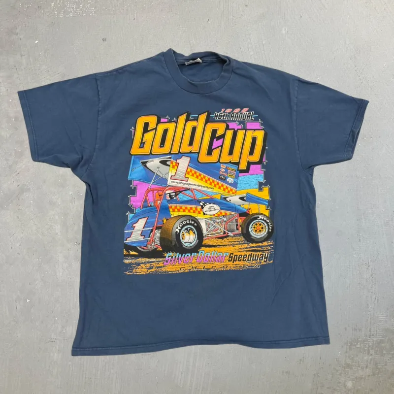 J- Vintage '99 Gold Cup Racing Car Graphic Tee - XL sold by HG Vintage