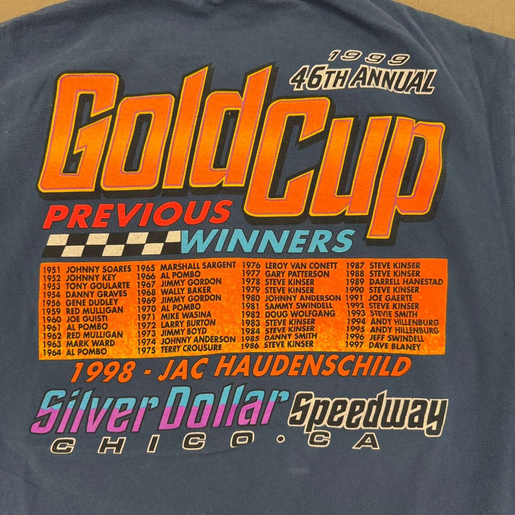J- Vintage '99 Gold Cup Racing Car Graphic Tee - XL sold by HG Vintage product image thumbnail 4