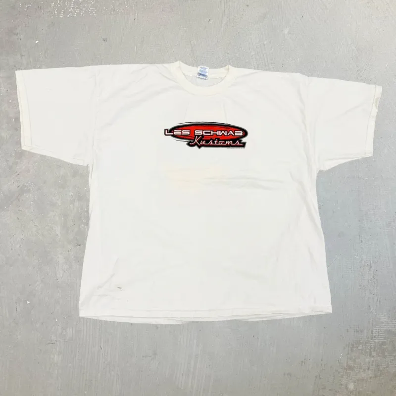 J- Vintage '05 Lee Shwab Kustoms Car Graphic Tee - 3XL made by Nascar