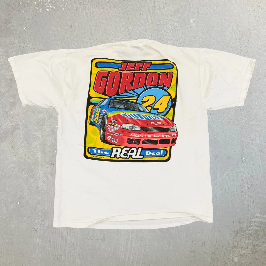 J- Vintage '98 Nascar Jeff Gordon The Real Deal Graphic Tee - XL sold by HG Vintage product image thumbnail 3