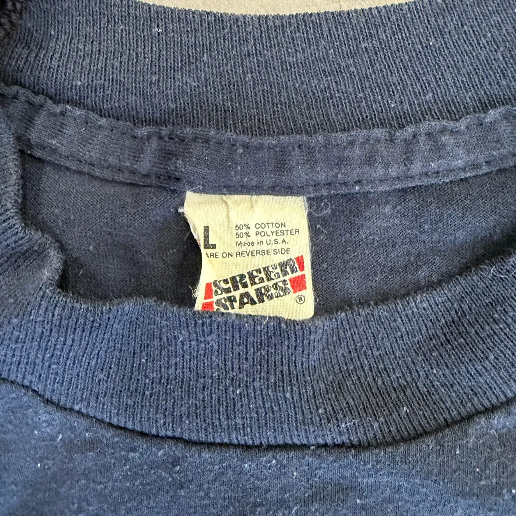 J- Vintage '87 Harley Davidson James Dean Rebel Rider Made In USA Single Stitch Tee - L sold by HG Vintage product image thumbnail 4