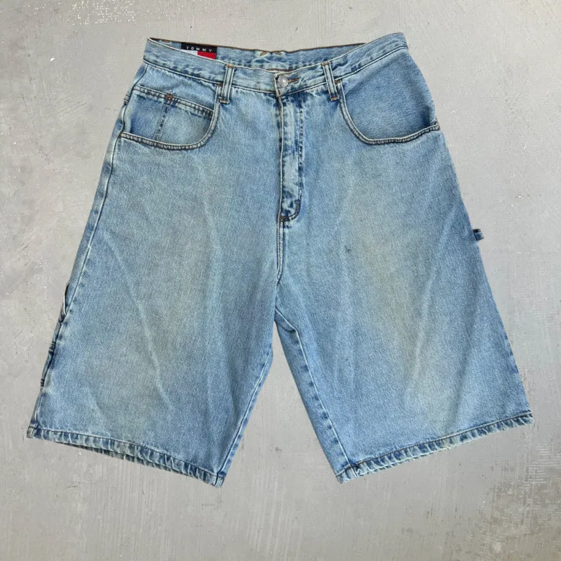 J- Vintage Tommy Hilfiger Carpenter Jorts - W34 made by HG Vintage