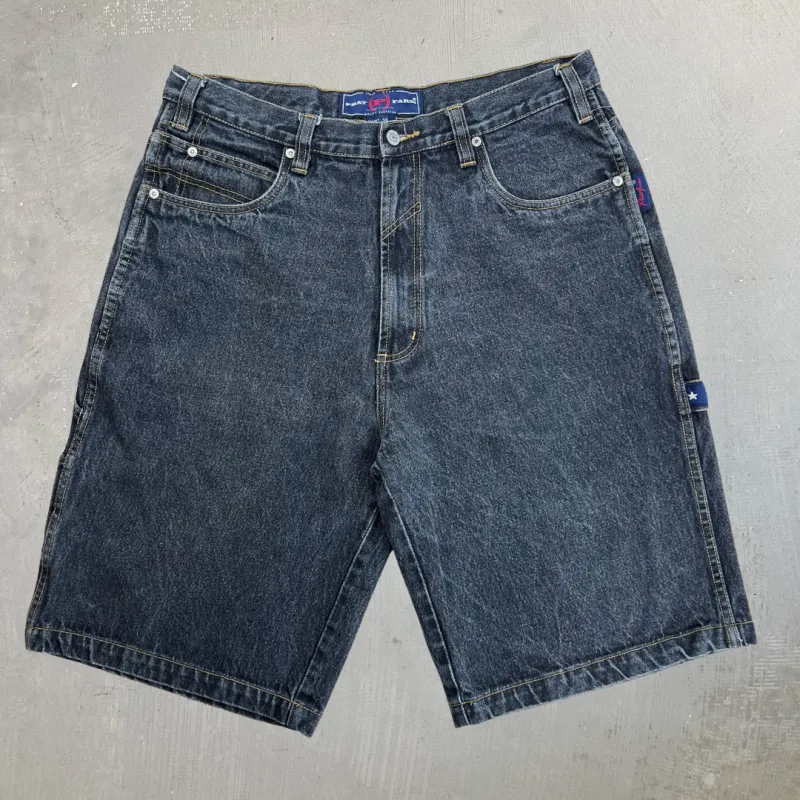J- Vintage Phat Farm Black Carpenter Jorts - W36 made by HG Vintage