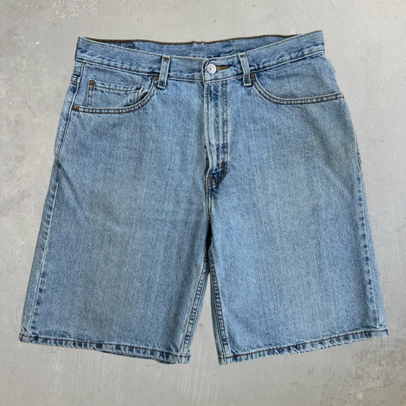 J- Vintage Levi's 550 Relax Fit Denim Jorts - W34 made by HG Vintage