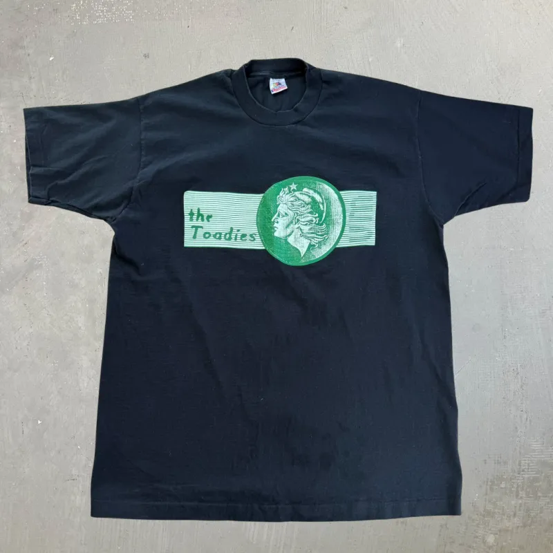 J- Vintage The Toadies Text & Graphic Made In USA Single Stitch Tee - XL made by HG Vintage