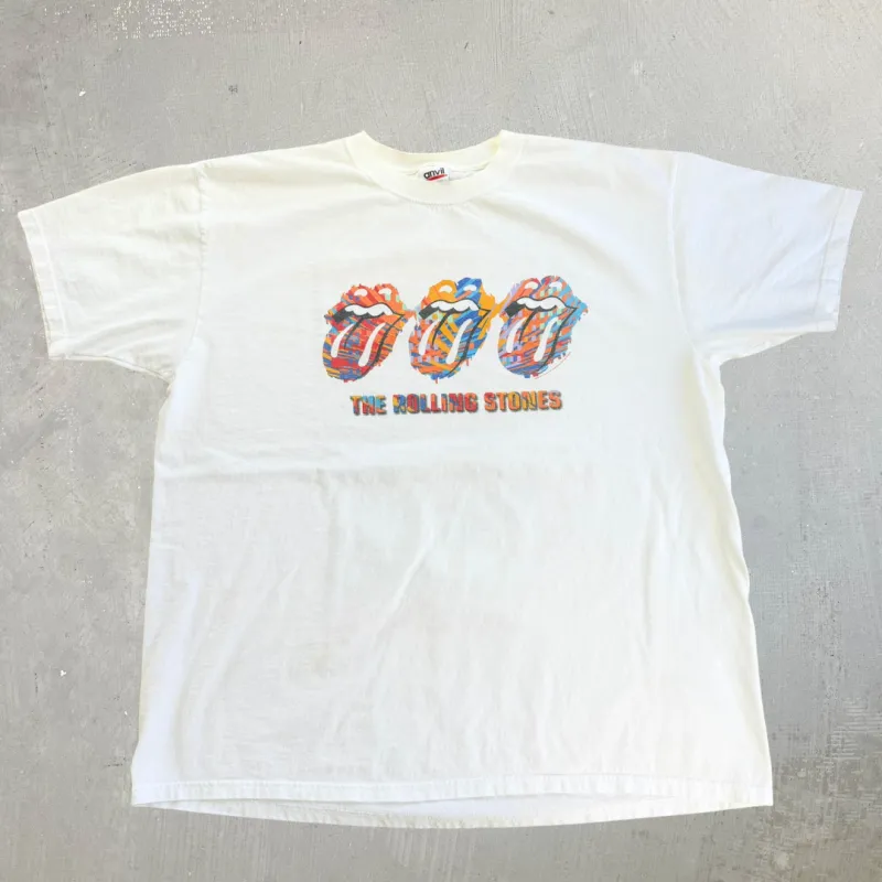 J- Vintage '03 The Rolling Stones Tour Logo Graphic Tee - XL made by HG Vintage