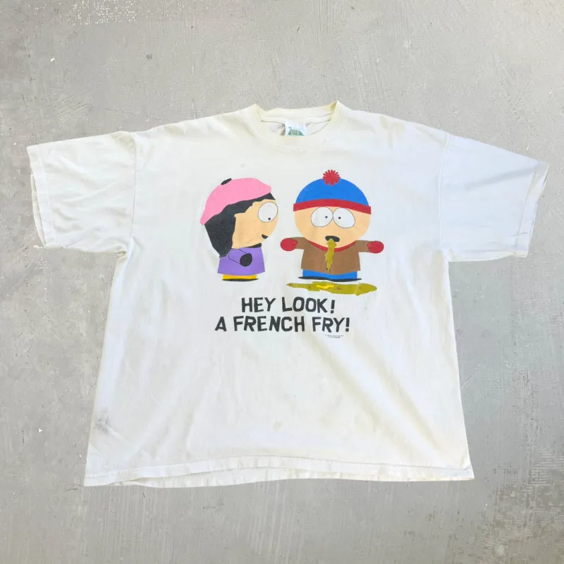 J- Vintage '98 South Park Stan & Wendy Graphic Tee - XL made by HG Vintage