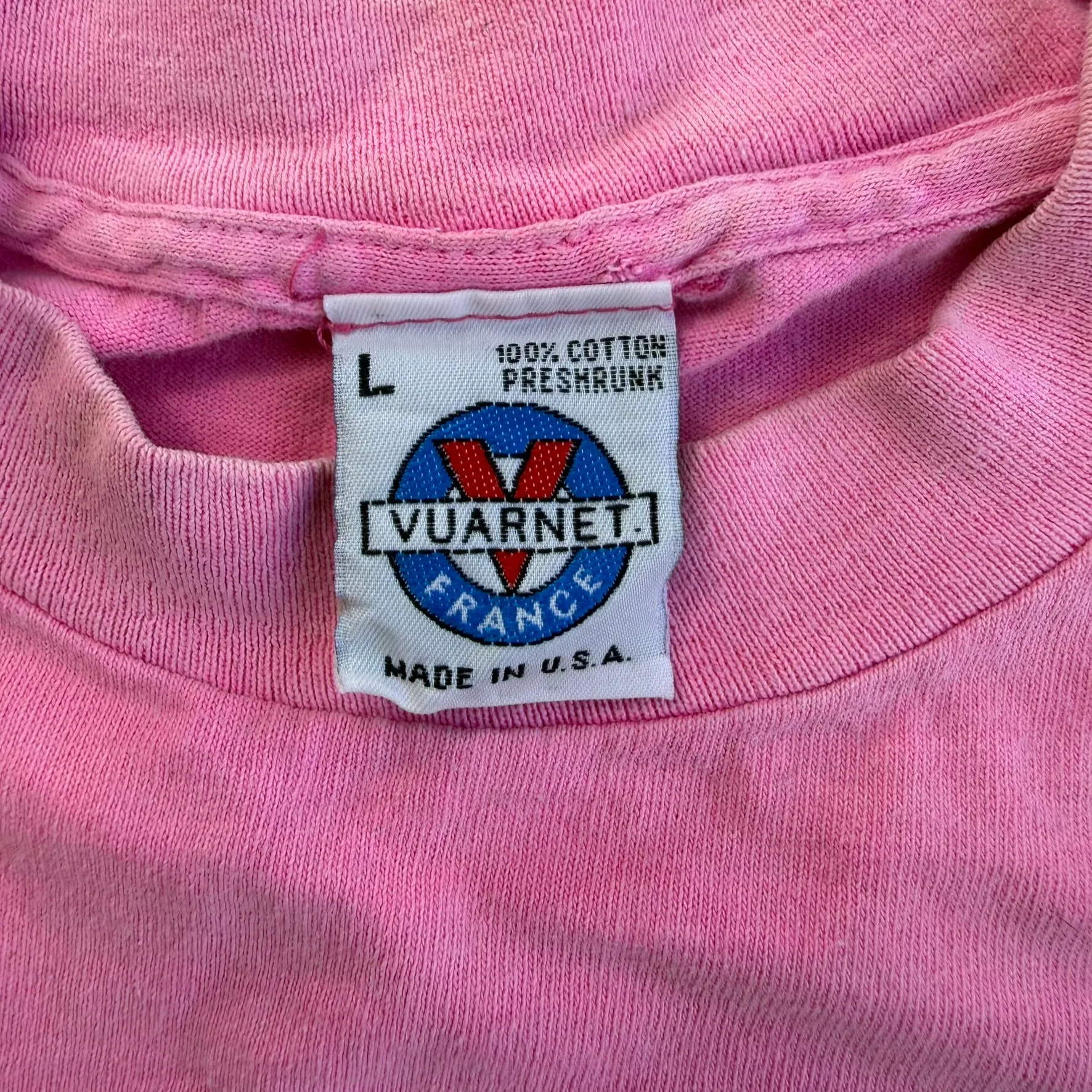 J- Vintage '87 Vuarnet France Graphic Made In USA Single Stitch Tee - L sold by HG Vintage product image thumbnail 3