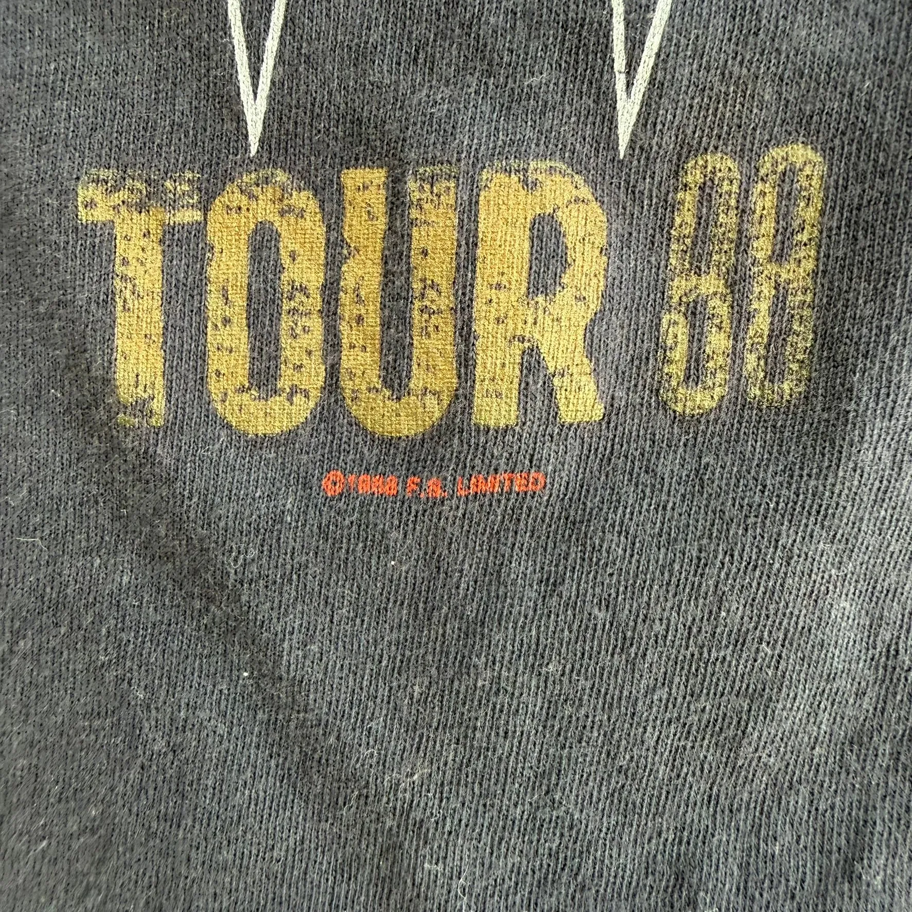 J- Vintage '88 Steve Winwood Roll With It Tour Made In USA Single Stitch Tee - M sold by HG Vintage product image thumbnail 3