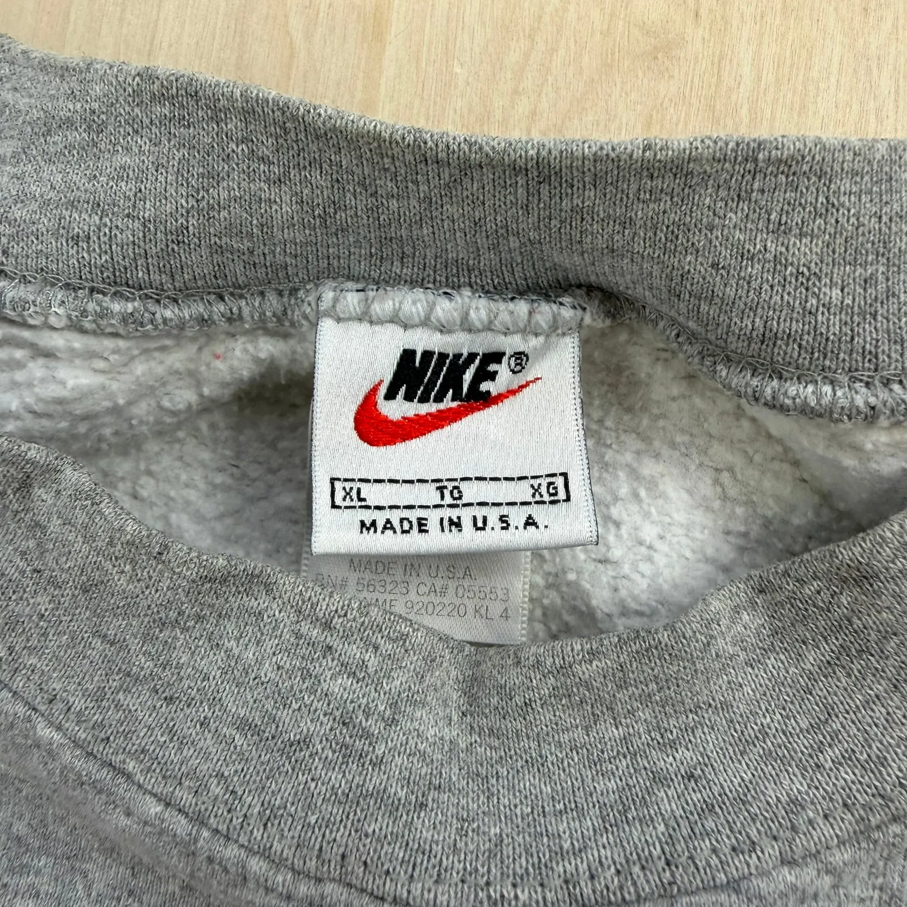 J- Vintage Nike Kansas Jayhawk Text Made In USA Crewneck - XL sold by HG Vintage product image thumbnail 3