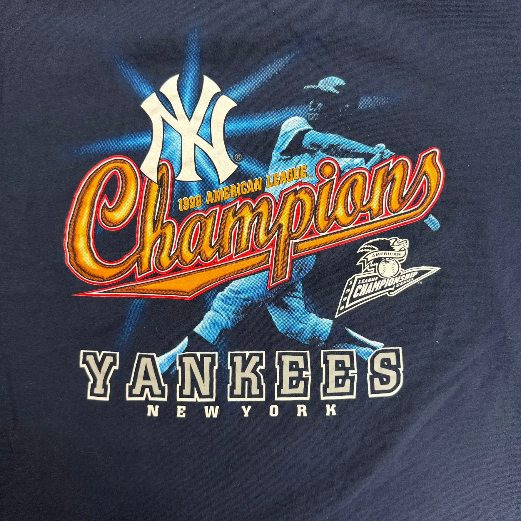J- Vintage '98 New York Yankees MLB American League Champions Tee -XL sold by HG Vintage product image thumbnail 2