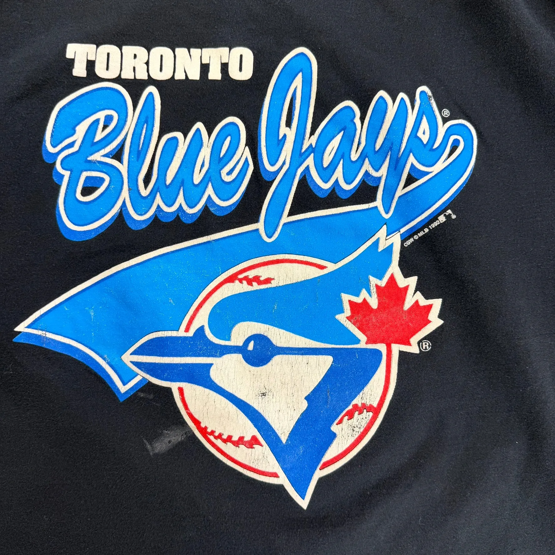 J- Vintage '92 Toronto Blue Jays MLB Single Stitch Tee - XL sold by HG Vintage product image thumbnail 2